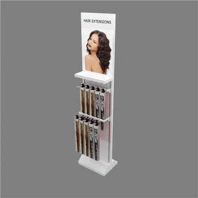 Custom Glossy Painting Fashion Modern Hair Extensions Seamless Display Stand Wigs Display Stand With Wholesale Price